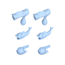 Baby-friendly Design Soft Silicone Baby Teether, Non-toxic Food-grade Silicone Baby Safety Spout Cover for Bath Tub Faucet Protection
