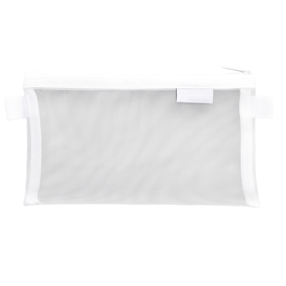 Travel Organizer With Robust Quality, Mesh Zipper Pouch Bags Feature A Transparent Mesh Design And Super Thick Construction For Multipurpose Storage A 9176269703394