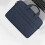 Bolsa de ombro sofisticada para laptop, leve e resistente a impactos, tipo pasta em tecido de poliéster para dispositivos de 14,1 a 15,4 polegadas 4