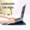 Λεπτή θήκη για φορητό υπολογιστή για MacBook Pro, αδιάβροχη θήκη από συνθετικό δέρμα 4