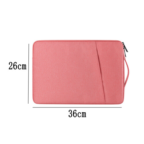 Bolsa para laptop de 13,3 polegadas com alça lateral, capa à prova de choque e à prova d'água para MacBook Air Pro, HP Spectre, ASUS ZenBook, 1