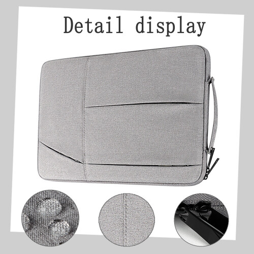 Capa elegante para MacBook Air Pro de 13,6 polegadas, resistente a impactos e com forro macio, além de design fácil de transportar. 2