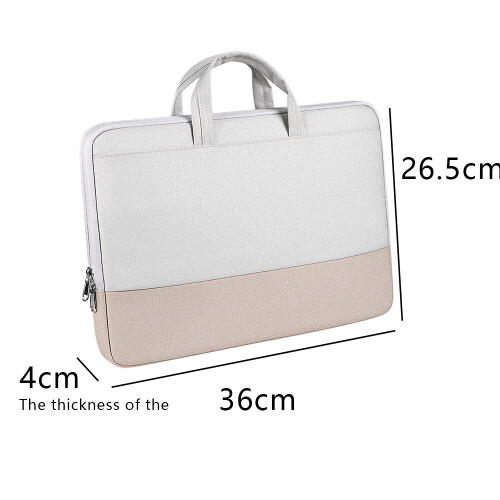 Capa protetora resistente para laptops de 13 a 14 polegadas, com alça para armazenamento prático, compatível com MacBook Air/Pro de 13,3 e 14 1