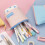 Καινοτόμος όρθια θήκη μολυβιών, χαριτωμένος σχεδιασμός για το σχολείο, 4
