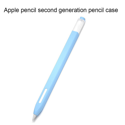Apple Pencil 2ης γενιάς με λειτουργία διπλού αγγίγματος, θήκη σιλικόνης ολοκληρωμένης 1