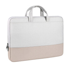 TSA Puffy laptophoes voor 13-14 inch apparaten, zachte, pluizige laptoptas met handvat, geschikt voor Macbook Air/Pro 13.3 en 14 inch, laptophoes