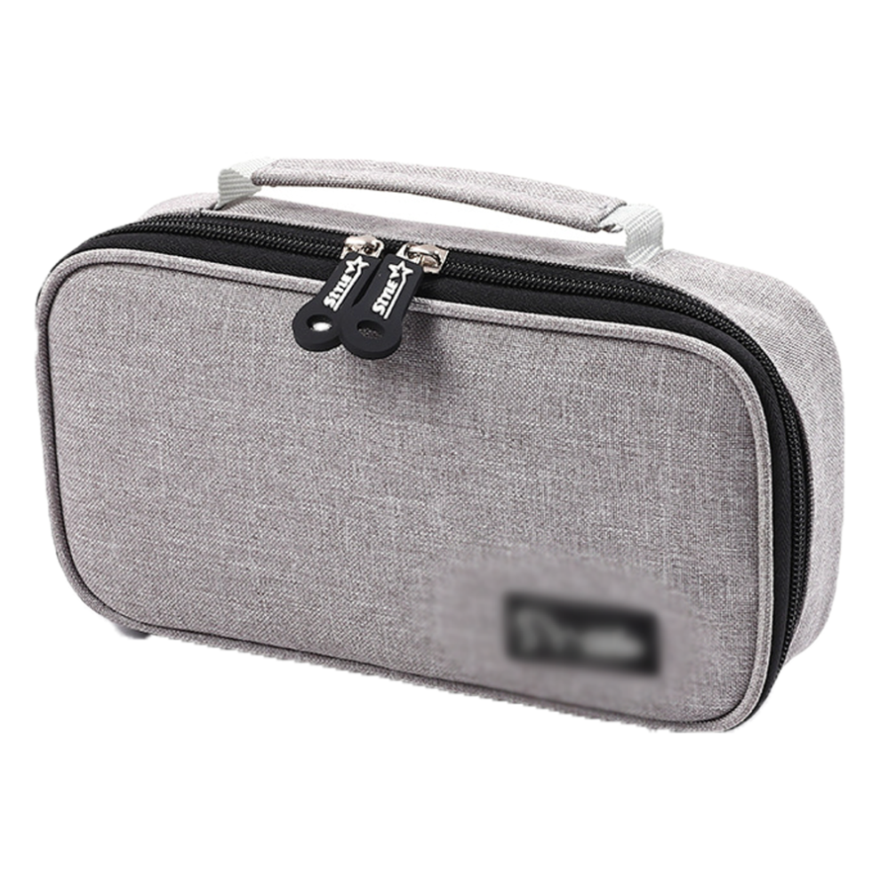 Travel Cord Case, Organizer Pouch For Tech Accessories, Adjustable Dividers, Durable Zipper Closure, Waterproof Material, Compact Size, Lightweight De 9147006936504