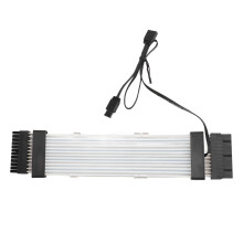 Stunning ARGB Lighting Effect Certified Safety Addressable RGB Power Extension Cable Quick Software Setup All Black Design 2.4 GHz Wireless Control Cu