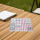 1Set Compact Mini Mahjong Set Beige Melamine Travel Size Table Game 6