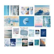 Light Academia Aesthetic, Boho Aesthetic Pictures Wall Collage Kit, Scrapbooking Materials For Art Journaling, Beautifully Designed Posters Fit For Do