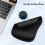 Comodo tappetino per mouse da gioco e da ufficio, il design ergonomico supporta il polso, riduce il dolore e previene la sindrome da stress 4