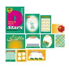 Garage Sale Stickers, Removable Adhesive Blank Price Tags For Community Sale, Eye-Catching Star Design For Yard Sales, Flea Markets (50 Sheets)