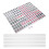 1Set Compact Mini Mahjong Set Beige Melamine Travel Size Table Game 10