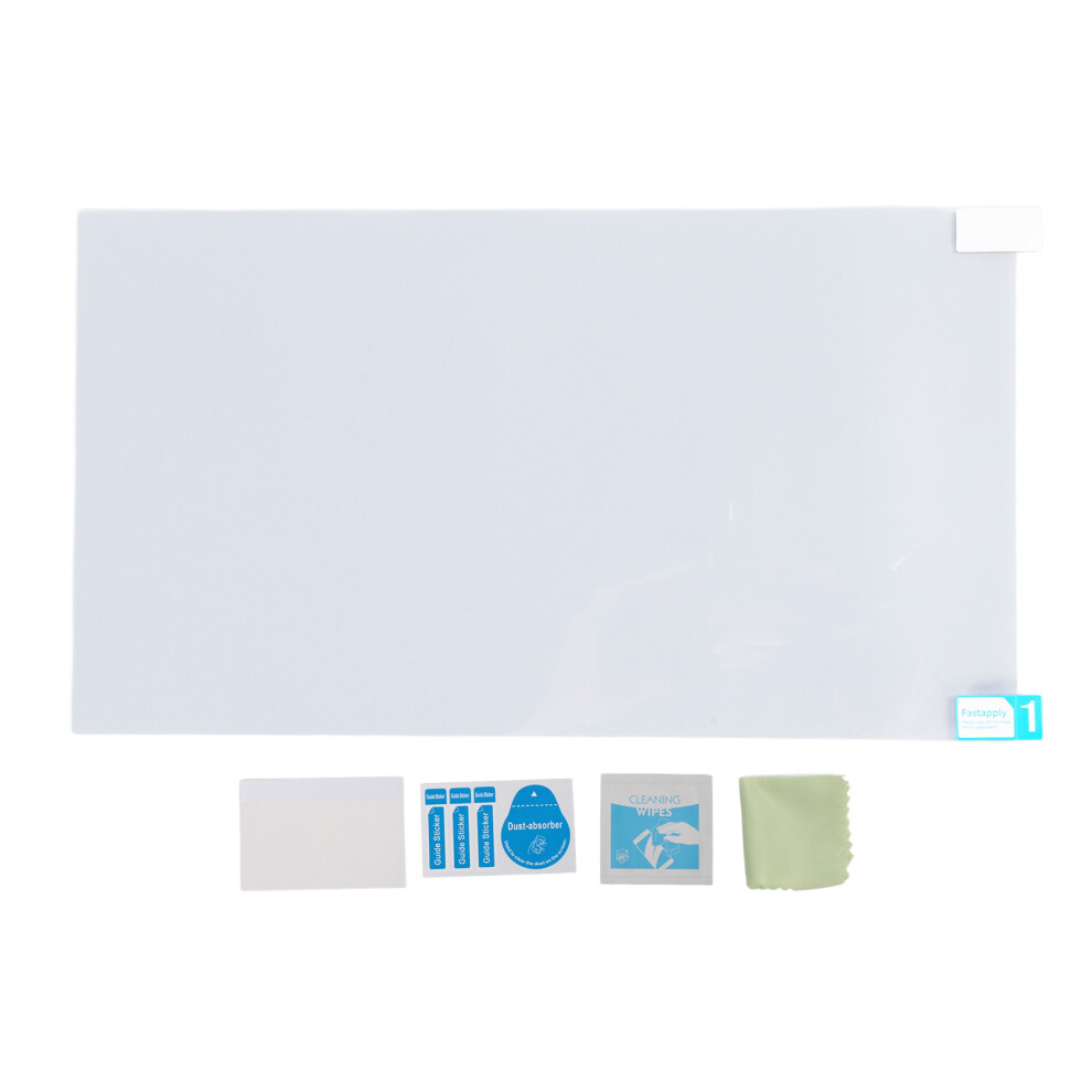 Universal Fit Tempered Glass Film For Car Central Control Display Sensitive Touch Adsorption Installation Anti Glare Filtering High Transpa Blue/Light 9147006064849