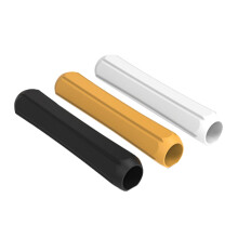 Apple Pencil beskyttelsescover, omfattende beskyttelse, gennemsigtig silikone i tofarvet farve, ergonomisk design for komfort og effektivitet,
