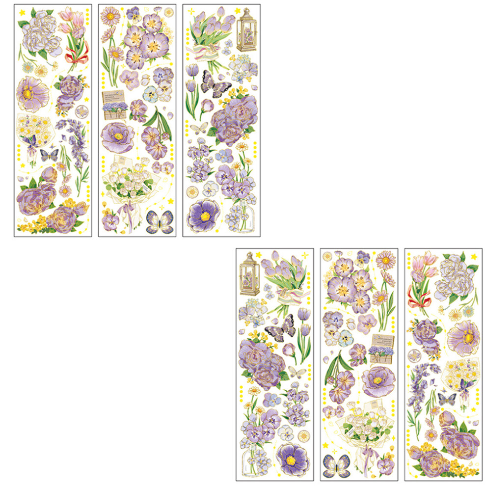 Nature's Secret Language Embodied In Vintage Aesthetic Scrapbook Stickers, Decorative Plant Flowers For Craft Embellishment, Personalized Patterns Ide 9176269696306