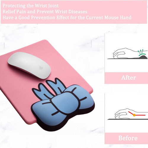 Συλλογή Mouse Pad από οικολογικό υλικό, αντιολισθητική βάση που εξασφαλίζει 2