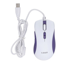 Computermuis met RGB-verlichting, bedrade gamingmuis, aanpasbare LED-verlichting, ergonomische vorm, programmeerbare knoppen, instelbare DPI voor