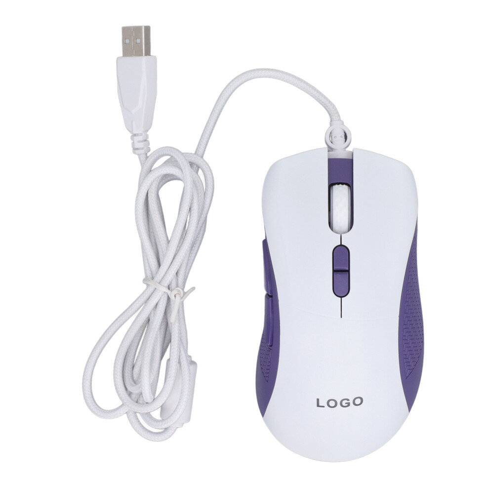 Computer Mice Rgb Lighting Wired Gaming Mouse Customizable Led Lighting Ergonomic Shape Programmable Buttons Adjustable Dpi For Windows Mac 9176269692650