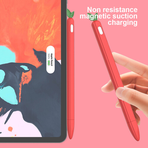 Προστατευτική θήκη σιλικόνης για το Apple Pencil 2ης γενιάς, με χαριτωμένο σχέδιο 2