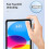 Νέα θήκη συμβατή με iPad10ης γενιάς 2022, συμβατή με iPad10.9, ημιδιαφανές πίσω μέρος από 3