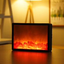 Donemore Kreative Kaminleuchten, LED-Kaminlaternen mit Flammeneffekt, Dekoration für Zuhause, Weihnachtsschmuck