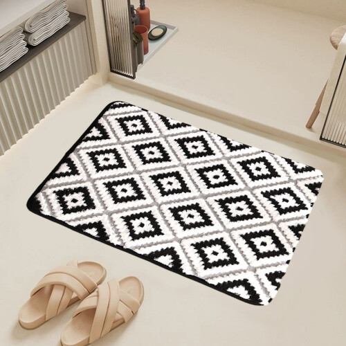 Χαλιά Yonrjhukm Υπεραπορροφητικά Αντιολισθητικά Memory Foam Πλενόμενα στο Πλυντήριο 1