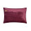 Funda de almohada lumbar decorativa morada de 30 x 40 cm (12" x 16"), almohada rectangular estampada de algodón Ikat, estampado abstracto de estilo 3