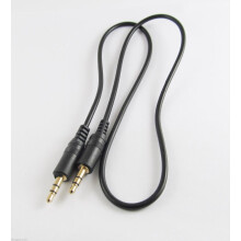FOR5pcs Aranyozott 3,5 mm-es sztereó dugó apa-apa audio AV hangkábel TV-hez50cm
