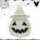 HBASD Χαριτωμένο φωτιστικό νυκτός LED για Halloween με κολοκύθα που λειτουργεί με 7