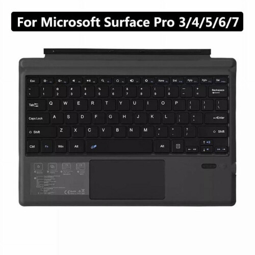 Tastiera Bluetooth compatibile con Microsoft Surface Pro 3/4/5/6/7, tastiera wireless per tablet, laptop e computer. 2