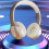Ασύρματα ακουστικά Bluetooth Over-Ear Txmfgh με φωτισμό RGB και μικρόφωνο, διάρκεια ζωής 1