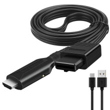Cable convertidor HD1080P compatible con HDMI para N64/GameCube/SNES. H1L5