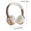 Ασύρματα ακουστικά Bluetooth Over-Ear Txmfgh με φωτισμό RGB και μικρόφωνο, διάρκεια ζωής 4