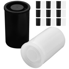 ZONHEBIN20 Tomme 35 mm filmbeholdere med lokk for oppbevaring av kamerafilm