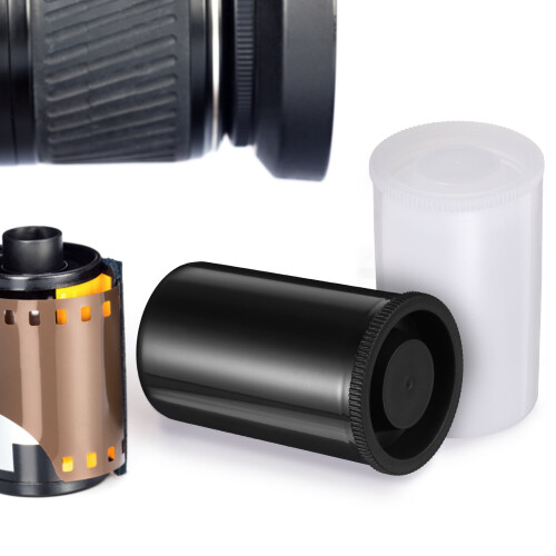 ZONHEBIN20Άδεια δοχεία φιλμ 35 mm με καπάκια για αποθήκευση φιλμ κάμερας 2