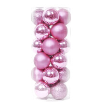 TenYiLy Liquidation - 24 boules de Noël - Décorations de Noël - Boules pour sapin - Ornements pour sapin de Noël
