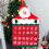 Ημερολόγιο Advent Άγιου Βασίλη για Κρεμαστό Τοίχο, Χριστουγεννιάτικο Ημερολόγιο 1