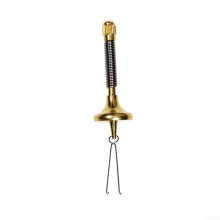 Fly Fishing Fly Tying Tool with Wire Threader, Brass & Aluminum, 9cm, 21g, Lure Making