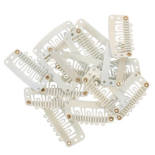 60pcs UShape Wig Clips with Silicone Bar for Secure Fit and Hair Extension DIY Attachment
