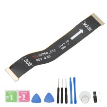 Cuid Deisiúcháin Athsholáthair Cábla Flex Doirteal Teasa le haghaidh Máthairchlár Samsung Galaxy S20Plus Ceardaíocht Mhín Bloc Uisce Fáinne