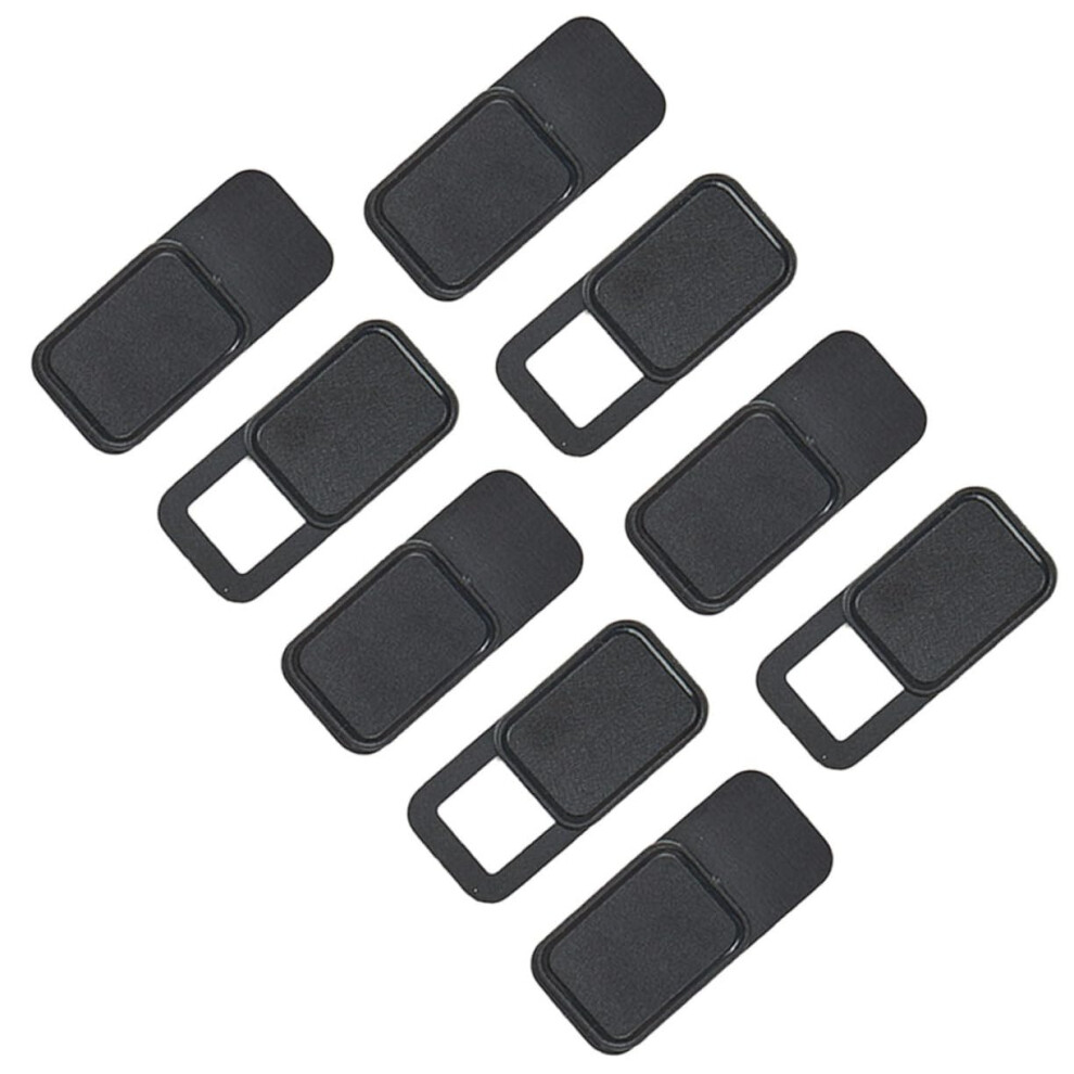 9Pcs Metal Webcam Cover Privacy Slider For Laptop Tablet Phone With Magnetic Lock Oval Black 9164114763990
