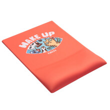Comfortable Wrist Rest, Smooth Cloth Top Surface Ergonomic Mouse Pad for Desk, Non-Slip Base Stylish Design Gaming Mouse Pad, Eco-Friendly Silicone fo