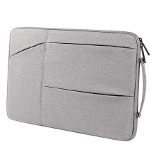 Water Resistant Laptop Sleeve Case, Portable Design Canvas Material Oxford Fabric, Full Body Protection Dustproof Shockproof Padding, Adjustable Handl