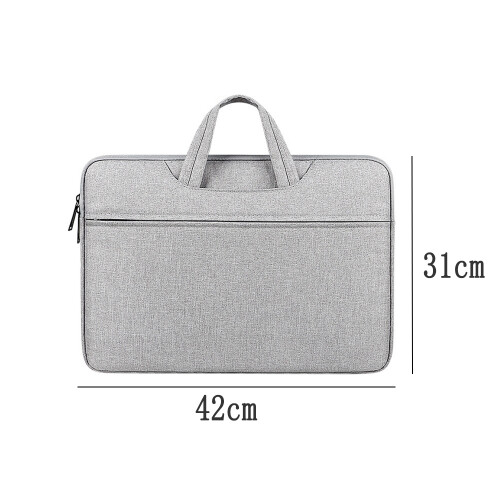 Capa para laptop de 15,6 polegadas, projetada para durabilidade, estilo e acolchoamento à prova de choque. Equipada com zíper de alta qualidade 1