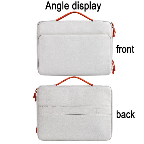 Capa vertical para laptop multifuncional, design profissional e resistente à água. 2