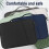 Capa protetora para tablets de 10,8 a 11 polegadas, resistente a impactos e à água, com revestimento antiestático, ideal para viagens. 5