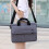 Bolsa versátil para laptop, oferece proteção e praticidade superiores para dispositivos de 15,6 polegadas. Design elegante para profissionais 6