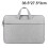 Capa para laptop de 15,4 polegadas, proteção antichoque de pelúcia macia de alta qualidade, material resistente à água com alça ajustável e 2