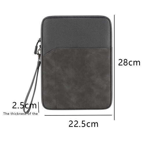 Τσάντα μεταφοράς για νέο iPad 11 ιντσών, φερμουάρ YKK, ανώτερη προστασία, εξωτερικές 1
